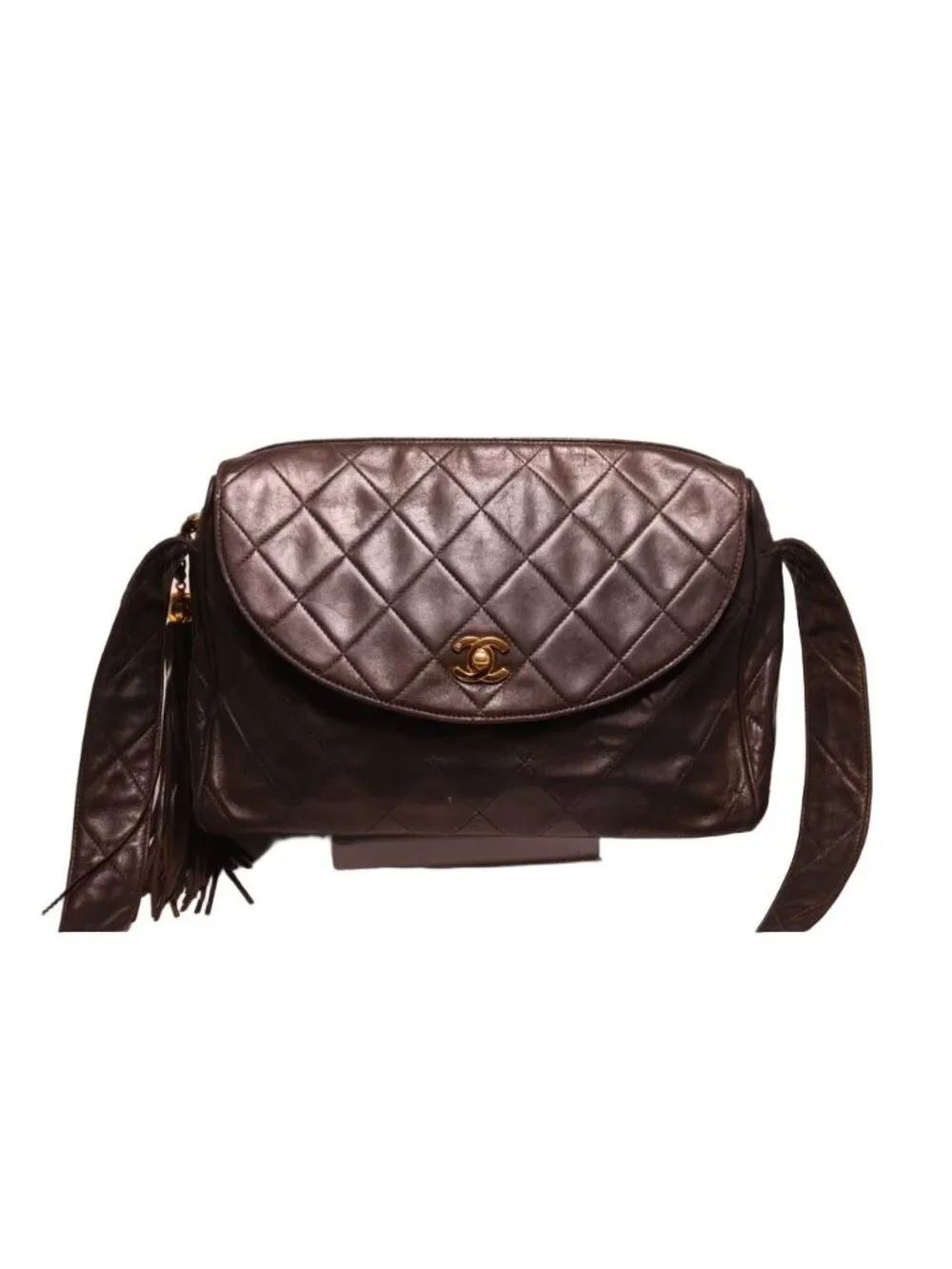 Chanel Lambskin Quilted Shoulder Bag